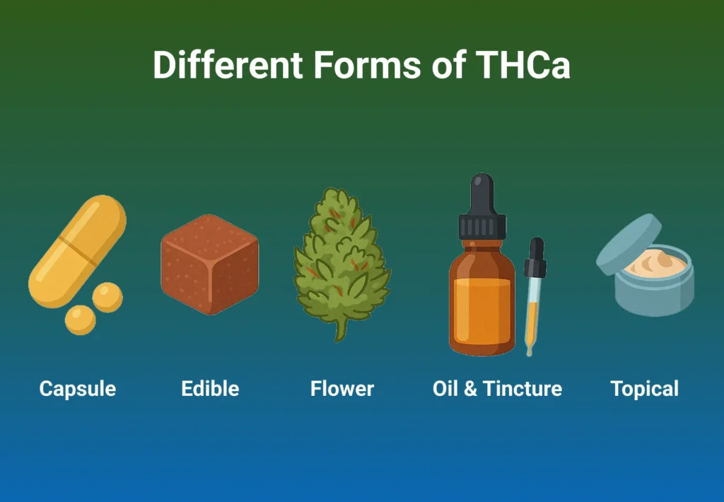 different Forms of THCa